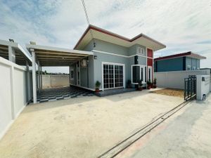เปิดขาย บ้านเดี่ยวสไตล์โมเดิร์น บ้านมือ1  หนองตำลึง สำนักบก