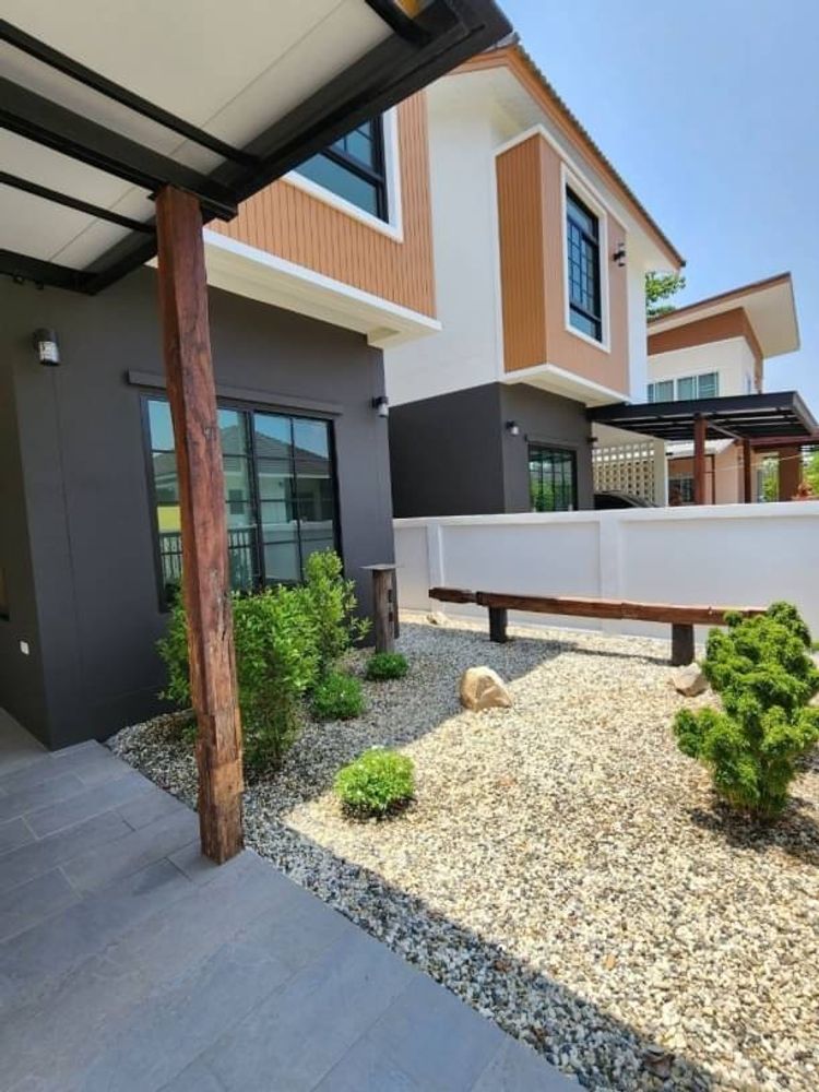 ขายเพียง 2.59 ล้าน บ้านแฝด 2 ชั้น 40 ตรว. สไตล์โมเดิร์นมินิมอล สารภี 31, ภาพที่ 4