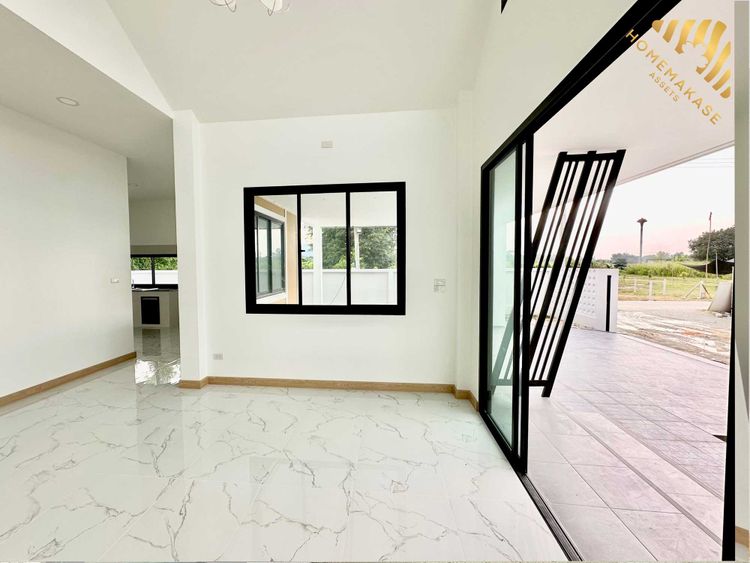 บ้านเดี่ยว 85 ตรว วิวเขาหลังใหญ่ นอร์ดิก มินิมอล สไตล์ญี่ปุ่น บ้านบึง , ภาพที่ 4