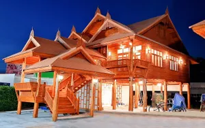 BH68 ขาย บ้านเรือนไทยถนนแจ้งวัฒนะ #เรือนทวีทรัพย์  #บ้านเรือนไทย #บ้านทรงไทย #เรือนไทยไม้สักทอง