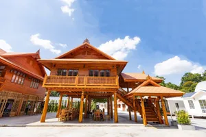 BH68.1 ขาย บ้านเรือนไทยถนนแจ้งวัฒนะ #เรือนพูนทรัพย์ #บ้านเรือนไทย #บ้านทรงไทย #เรือนไทยไม้สักทอง