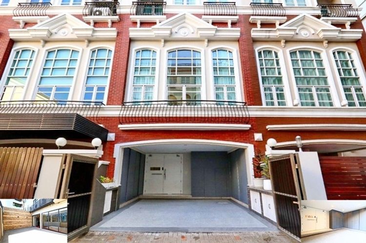 คลองเตย 400 ม.MRT ลุมพินี  ถ.สาทร ให้เช่าทาวน์โฮม 4 ชั้นหรู 23ตรว. 4นอน, ภาพที่ 4