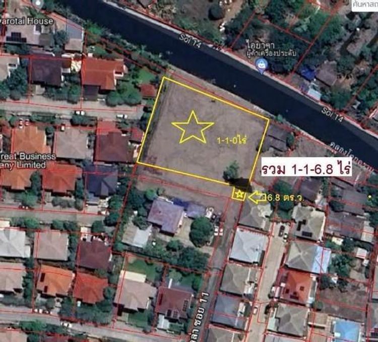 EPL-LS0284 ขายที่ดิน รามอินทรา14 มัยลาภ ประเสริฐมนูกิจ 29 ถมแล้ว  ขนาด, ภาพที่ 4