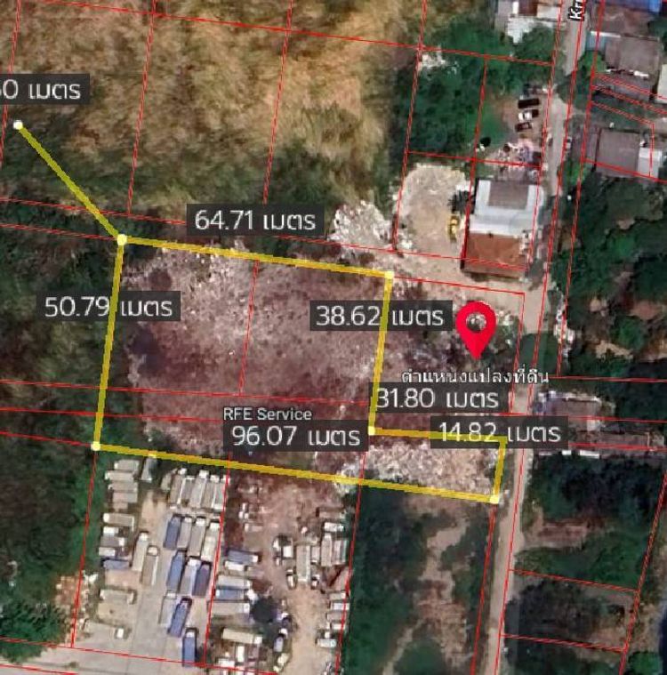 ให้เช่าที่ดิน ถมแล้ว 2 ไร่ 2 งาน 56 ตรว กรุงเทพกรีฑา7 แยก2 ศรีนครินทร์ , ภาพที่ 4