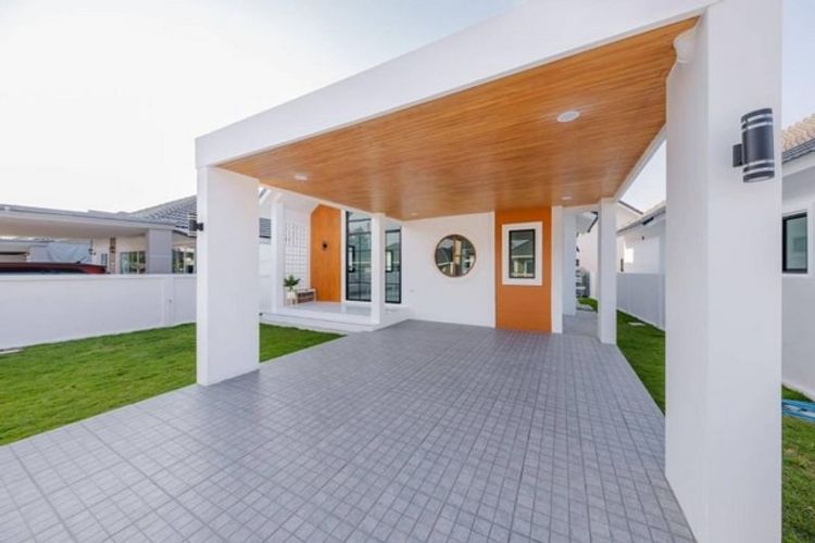 บ้านสร้างใหม่ สไตล์นอร์ดิกมินิมอล หนองแก๋ว หางดง   , ภาพที่ 4
