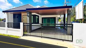 DD-0157 บ้านสร้างใหม่ 3 ห้องนอน 2 ห้องน้ำ (หลังหัวมุม) บ้านคอกหมูป่า สันนาเม็ง