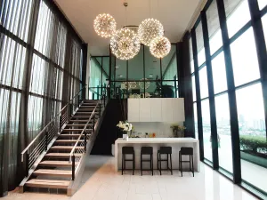 Condo for Sale-3นอน2น้ำ KnightsBridge ติวานนท์ เพดานสูงโปร่งโล่งสบาย ใกล้ MRT กระทรวงสาธารณสุขและศูนย์ราชการ วิวโล่ง เห็นสวนสาธารณะ