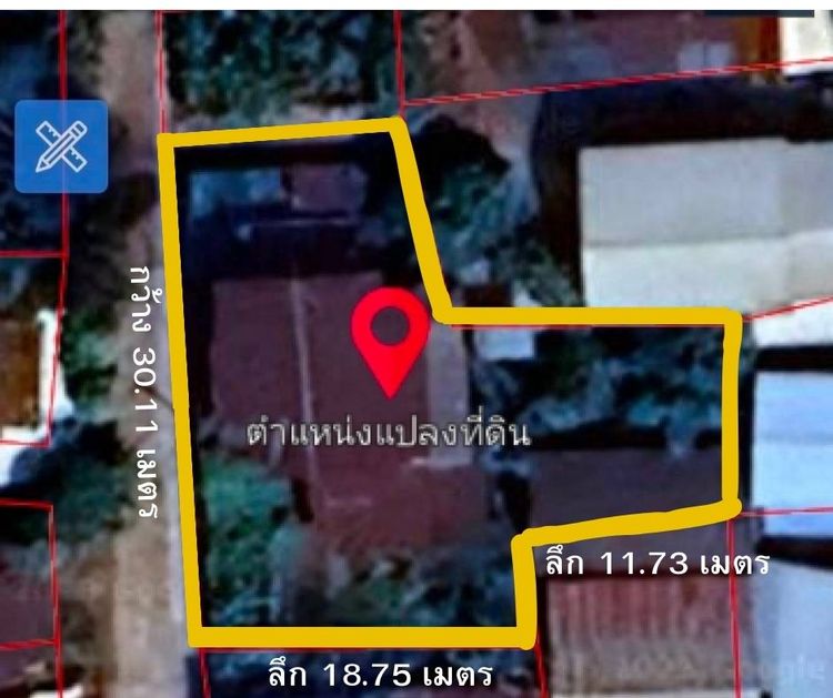 ขายถูกมาก!! ที่ดิน 167 ตารางวา พร้อมสิ่งปลูกสร้าง ทำเลดี ตำบล บ้านไทร, ภาพที่ 4