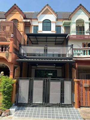 ขาย ทาวน์โฮม ในโครงการ หมู่บ้านร่มรื่นวิลล์ ตำบลมหาสวัสดิ์ อำเภอบางกรวย จังหวัดนนทบุรี