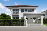 ขาย บ้าน ในโครงการ หมู่บ้านเพอร์เฟคพาร์ค ตำบลไทรม้า อำเภอเมืองนนทบุรี จังหวัดนนทบุรี