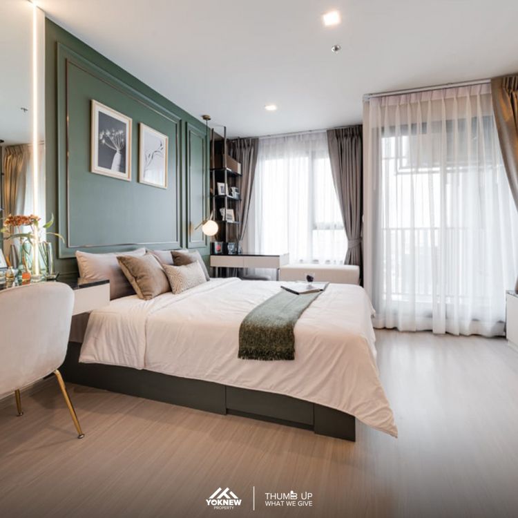ว่างเช่า Condo Life Ladprao ห้องตกแต่งสวย เฟอร์นิเจอร์ครบครัน, ภาพที่ 4