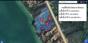 ขายที่ดินสวยริมหาด จ.ตราด 39 ไร่ พึ่งสร้างถนนภายในใหม่ เดินทางสะดวก 