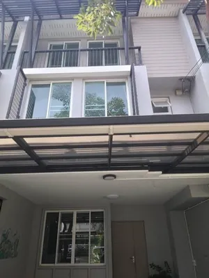RT877 ให้เช่าบ้านอารียา เดลี่ เกษตร-นวมินทร์ 3 ห้องนอน 4 ห้องน้ำ แอร์ 4 เครื่อง ห้องรับแขก 1 ห้อง ห้องทำงาน 1 ห้อง ชุดโต็ะทำงาน เฟอร์นิเจอร์ครบ