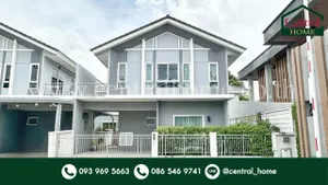 บ้านแฝด เพอร์เฟค พาร์ค ราชพฤกษ์-ปทุมธานี หลังริม ถนนเมน