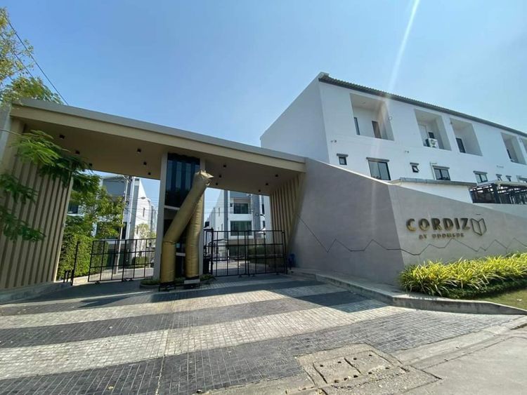 ให้เช่า ทาวน์โฮม พื้นที่เทียบเท่าบ้านเดี่ยวCordiz at Udomsuk : คอร์ดิซ, ภาพที่ 4