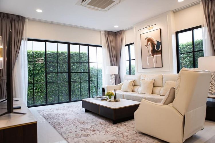 ให้เช่า บ้านหรู นันทวัน พระราม9 กรุงเทพกรีฑา Fully furnished 4 ห้องนอน, ภาพที่ 4