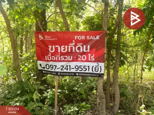 ขายที่ดิน เนื้อที่ 20 ไร่ เถิน ลำปาง