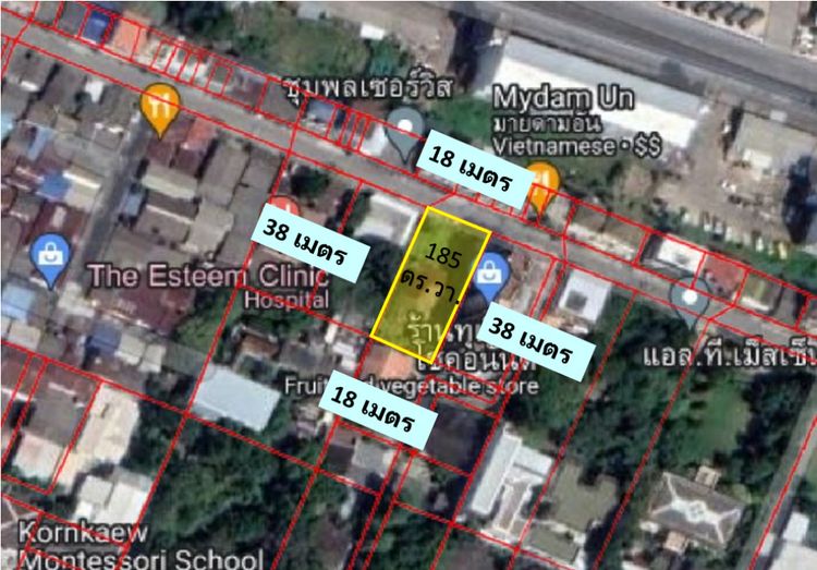 ขาย ที่ดิน ถ. ระนอง 1 บางซื่อใกล้สถานีรถไฟสามเสน และทางด่วน 185 ตรว., ภาพที่ 4