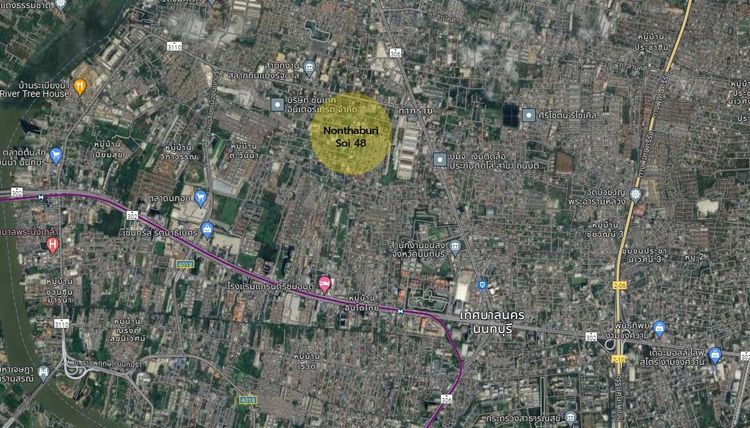 ขายที่ดินเปล่า  ในซอยนนทบุรี 48 ใกล้รถไฟฟ้าสายสีชมพู !, ภาพที่ 4