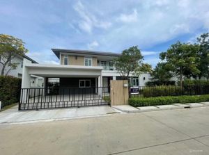 ให้เช่าบ้านเดี่ยว 2 ชั้น หลังมุม โครงการ มัณฑนา เวสต์เกต By Land&Houses โครงการติดถนนกาญจนาภิเษก ใกล้รถไฟฟ้าบางใหญ่