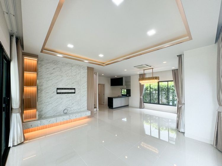 ขายบ้านเดี่ยว 2 ชั้น หมู่บ้านบุราสิริ บางนา  บ้านใหม่บิวท์อินทั้งหลัง , ภาพที่ 4