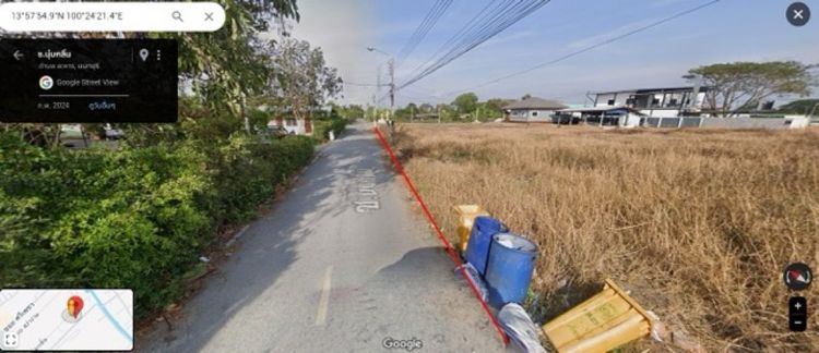 ขายที่ดินขนาด 1 ไร่  อ.บางบัวทอง นนทบุรี ใกล้ ถ.บางบัวทอง - สุพรรณบุรี, ภาพที่ 4