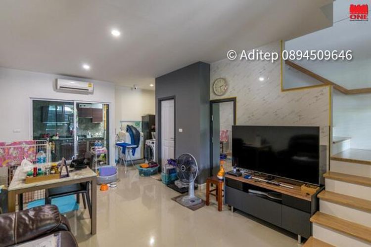 ขายทาวน์โฮม 3 ชั้น ฟลอร่า ติวานนท์ 19.4 ตรว. 3 ห้องนอน 3 ห้องน้ำ MRT, ภาพที่ 4