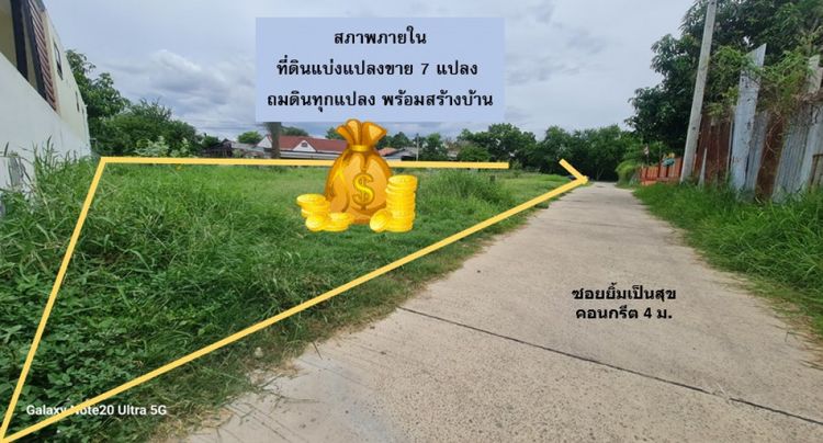 ขาย ที่ดิน ไชยณรงค์ ซ.3 ถมแล้ว ใกล้ตลาดหนองปรือ ต.โพธิ์กลาง อ.เมือง ตรว, ภาพที่ 4