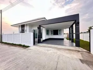 บ้านสร้างใหม่ พร้อมเข้าอยู่ สไตล์บ้านสวน หารแก้ว หางดง 