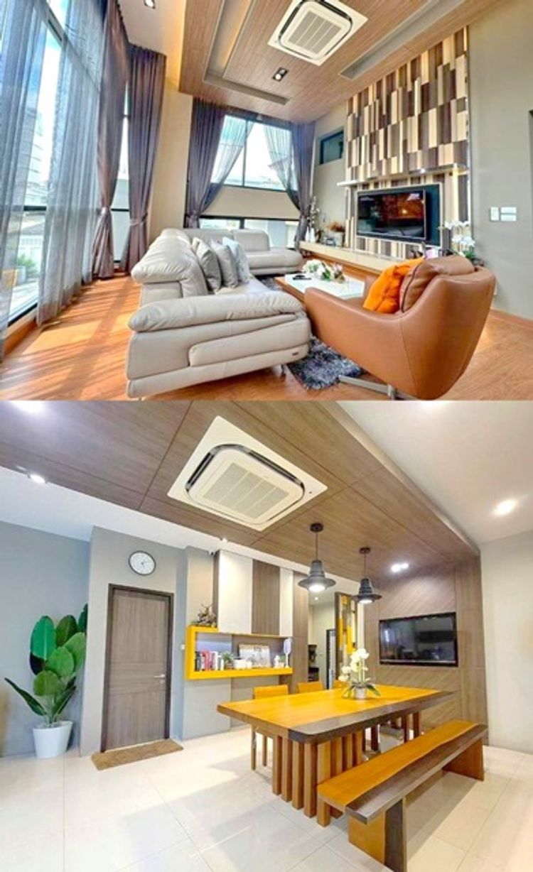  ให้เช่าคฤหาสน์หรู 3 ชั้น โมเดิร์น MRT พระราม 9 รัชดา1-11  5นอน หัวมุม , ภาพที่ 4