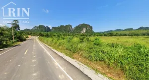 ขายถูก ที่ดินแบ่งขาย อ.เมือง ต.กระบี่น้อย อยู่หลังเขา วิวสวยมาก