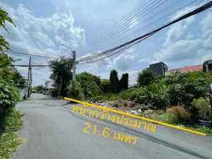 ขายที่ดินเปล่า ลาดพร้าว 101 ซอย 46 แยก 1 แขวงคลองจั่น เขตบางกะปิ ออกนวมินทร์ เลียบด่วนรามอินทรา สะดวก เหมาะปลูกบ้าน ที่ดินรูปสี่เหลี่ยมจัสตุรัส 
