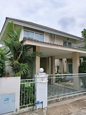 โซนแม่ริม ขาย 2.69 ล้าน 54 ตรว. บ้านเดี่ยว 2 ชั้น กาญจน์กนกวิลล์ 12  สันโป่ง บรรยากาศดี เห็นวิวภูเขา เงียบสงบ เพื่อนบ้านอัธยาศัยดี