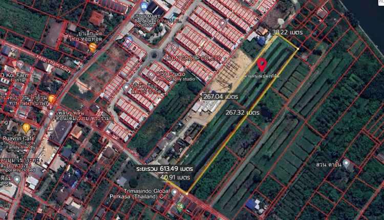 ABB261  ขายที่ดิน นนทบุรี ถ.นครอินทร์ ซ.บางไผ่ 22  พื้นที่รวม 6 ไร่ 1 , ภาพที่ 4