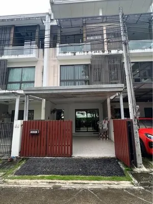 PO862 ให้เช่าทาวน์โฮม โครงการ เดอะ เทอเรส รามอินทรา 65 ใกล้ BTS รามอินทรา 40 ใกล้ทางด่วน 