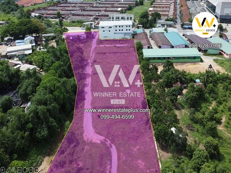 ขายที่ดินติดน้ำติดคลอง ปลวกแดง ระยอง  ใกล้ห้างสรรพสินค้าบ่อวิน โรงเรียน, ภาพที่ 4