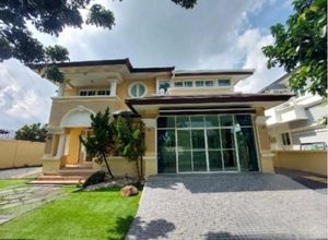 ให้เช่าบ้านเดี่ยว 2  ชั้น บ้านหลังใหญ่หลังมุม หมู่บ้านนันทวัน สวนหลวง ร.9  บ้านสวยพร้อมเฟอร์นิเจอร์