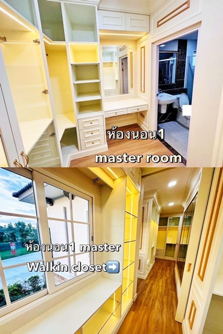 บ้านใหม่ไม่เคยเข้าอยู่ กาญจนาภิเษก 1-7 MRT หลักสอง 1.5กม. 2 ชั้น 74ตรว., ภาพที่ 4