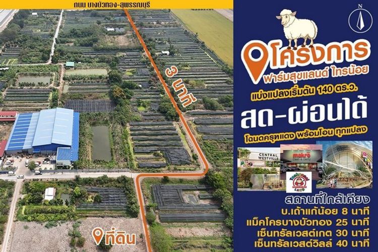 ที่ดินถมขายราคาถูก140 ตรว.ราคา 890,000, ภาพที่ 4