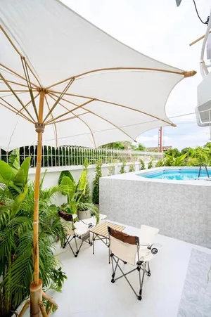 ให้เช่าpool villa  พูลวิลล่าสไตล์บ้านพักตากอากาศพร้อมอยู่แถวรัชดาห้วยขวาง 