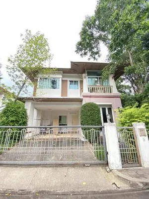 ให้เช่าบ้านเดี่ยว 2 ชั้น  ถ. ประชาชื่น หมู่บ้านเศรษฐสิริ ประชาชื่น เรสซิเด้นซ์ 2 เนื้อที่ 89 ตารางวา พื้นที่ใช้สอย 220 ตรม. 3 ห้องนอน 3