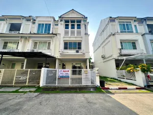 ขายถูกมาก าทาวน์โฮม 3 ชั้น หมู่บ้านเดอะเทอเรส ติวานนท์ - งามวงศ์วาน หลังมุม 