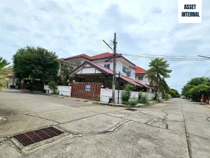 บ้านเดี่ยว หมู่บ้าน ลภาวัน 15 ติดถนนราชพฤกษ์ หลังมุม เนื้อที่ 59.9 ตร.ว. 4 ห้องนอน 3 ห้องน้ำ ต.บางพลับ อ.ปากเกร็ด จ.นนทบุรี