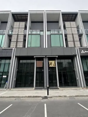 PO787 ด่วน ขาย อาคาร โฮมออฟฟิศ 4 ชั้น 2 คูหา คาสเคด บางนา Cascade Bangna  ถนนบางนา-ตราด (กม.5)  บางพลี สมุทรปราการ ตกแต่งสวยพร้อม