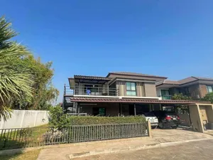 บ้านเดี่ยว 2 ชั้น แปลงมุมในโครงการ สันกำแพงสายใหม่  เชียงใหม่ (EN below)
