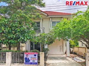 บ้านเดี่ยวราชพฤกษ์ รัตนาธิเบศร์ เดอะวิลล่า ท่าอิฐ 49 ตร.ว. ต้นโครงการ (The Villa Rattanathibet) ถูกที่สุดในโครงการ