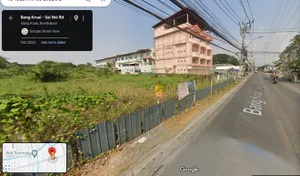 ขายที่ดิน 2 ไร่ 2 งาน 14 ตรว ติดถนนบางกรวยไทรน้อย 16/1 นนทบุรี หน้ากว้าง ใกล้ EGAT  ผังสีส้ม