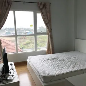 ให้เช่าคอนโด แอสไปร์ ศรีนครินทร์ aspire srinakarin ซีคอน ใกล้ โรงเรียนดุสิตธานี เฟอร์นิเจอร์ เครื่องใช้ไฟฟ้า เดินทางสะดวก