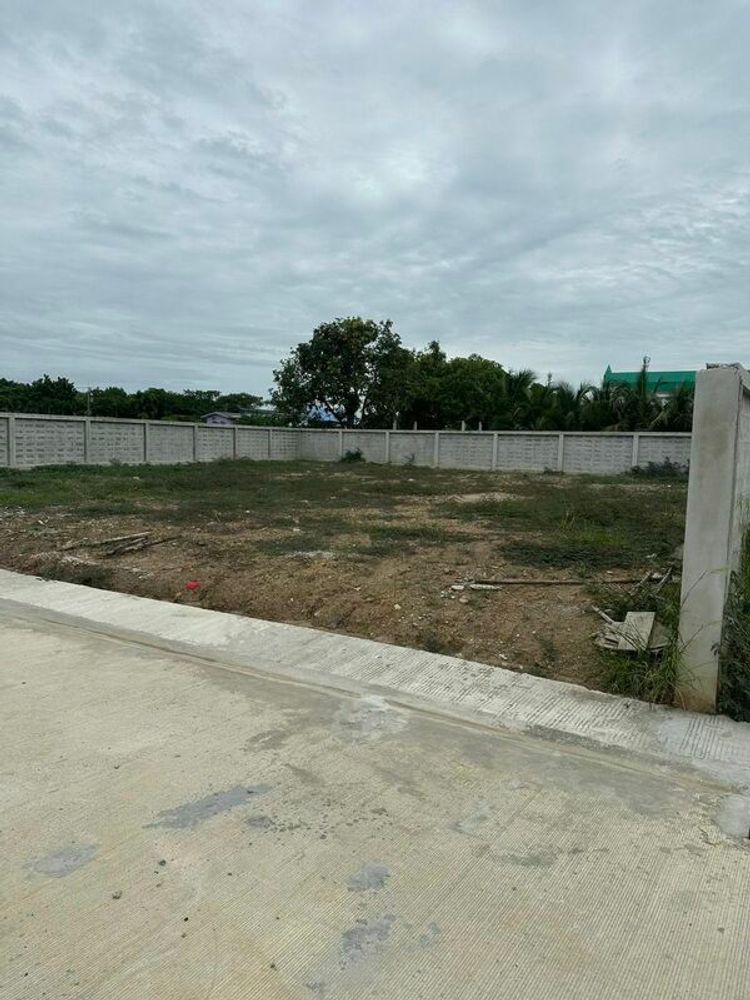 ที่ดินเปล่า  ล้อมรั้วคอนกรีตเรียบร้อย  – ถมทีแล้ว จ.นนทบุรี, ภาพที่ 4