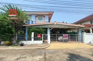 บ้านเดี่ยว หมู่บ้าน ชวนชื่น ปิ่นเกล้า เนื้อที่ 57.6 ตรว. ถนนสวนผัก อ.บางกรวย จ.นนทบุรี